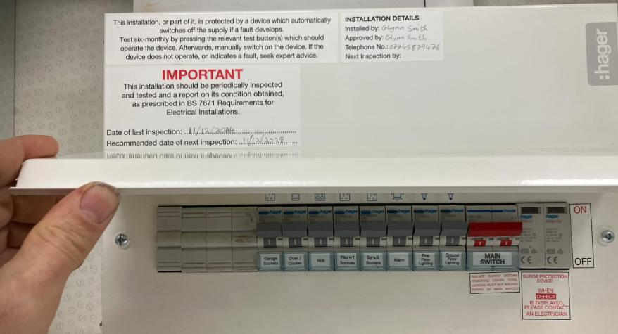 Fuse box upgrade in Morley, Leeds