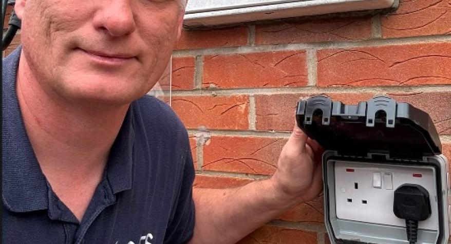 Outside Sockets Installation in Morley