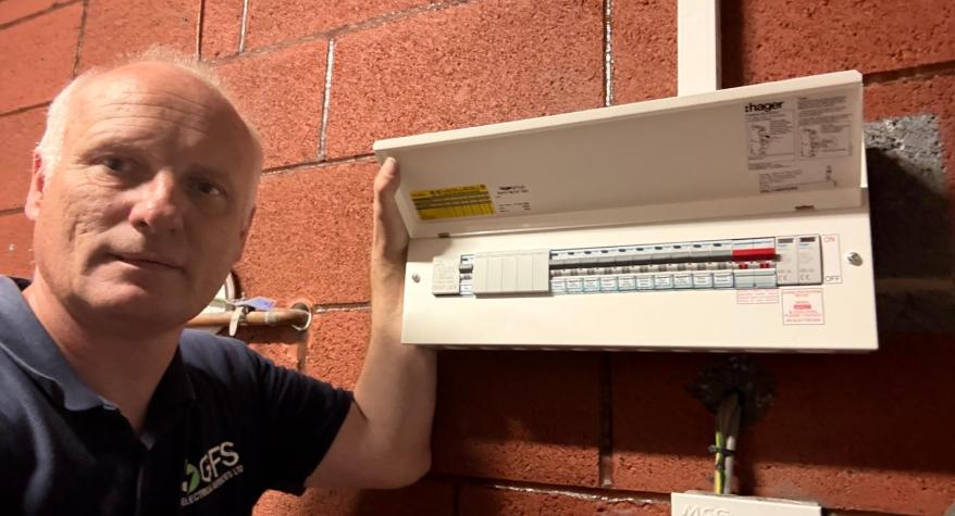 Consumer unit upgrade in Morley