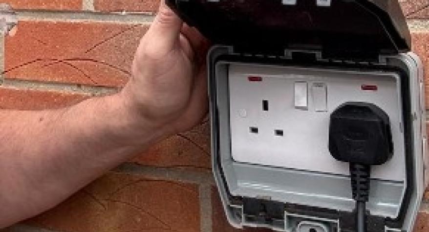 Outside Socket Installation in Morley