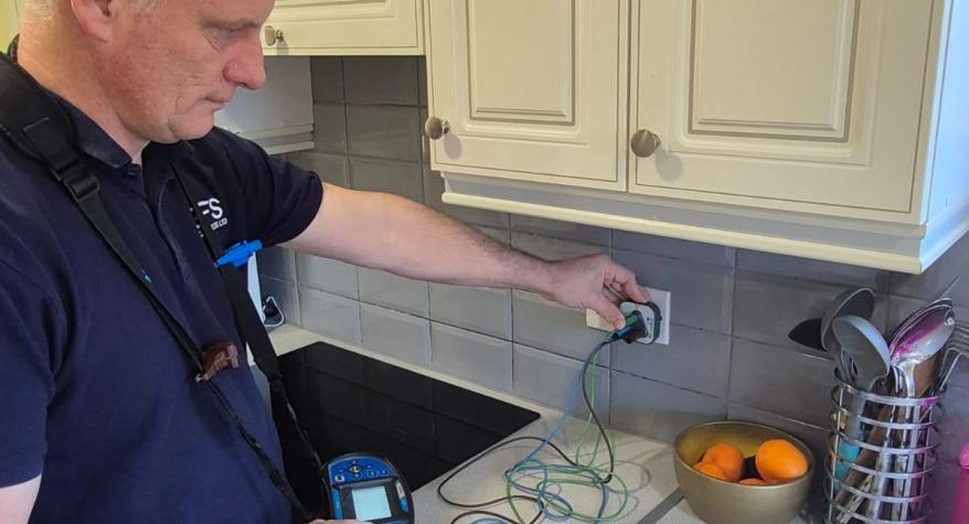 Kitchen Socket Testing in Morley, Leeds