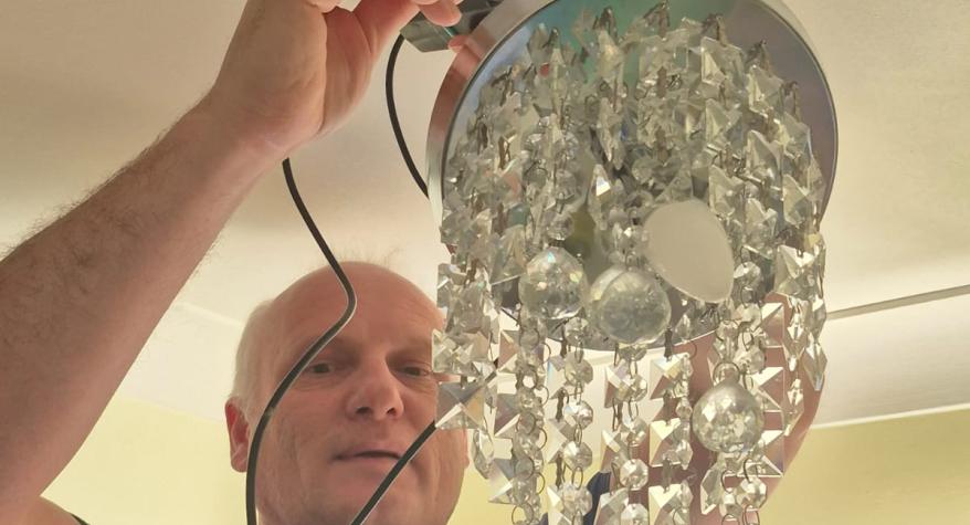 Light Fitting Install in Morley, Leeds