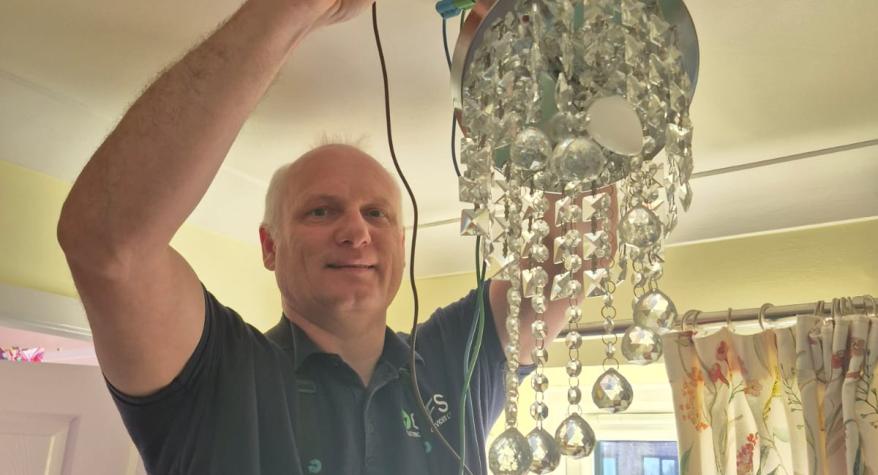 Light Fitting Install in Morley, Leeds